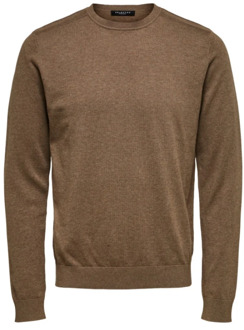 Selected Homme trui berg Lichtbruin-Xl