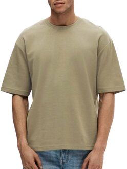 Selected Oscar Shirt Heren olijfgroen