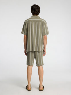 Selected Overhemden Sal Relax Fit Overhemd Vetiver Groen - 2XL