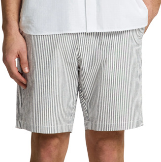 Selected Regular Karl Seersucker Short Heren - M