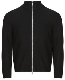 Selected Trui Selected SLHTELLERFN RELAXED FZ" Zwart - XXL, S, M, L, XL