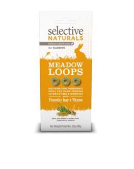 Selective Meadow Loops - Knaagdierensnack - 80 g