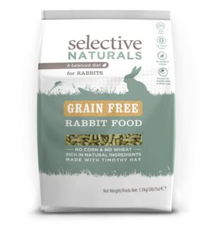 Selective Naturals Grain Free - Knaagdierenvoer - 1,5 kg