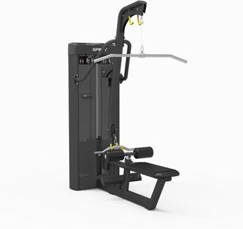Selectorized Lat Pulldown - Seated Row Machine - gratis montage