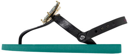 Selena butterfly chrystal bosgroen - maat 35-36