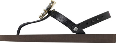 Selena butterfly silver koffie Bruin - 35-36