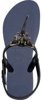 Selena butterfly silver marineblauw - maat 39-40