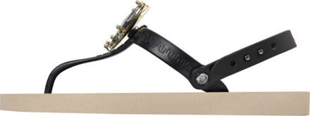 Selena butterfly silver zand - maat 35-36 Beige