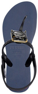 Selena diamond silver marineblauw - 41-42