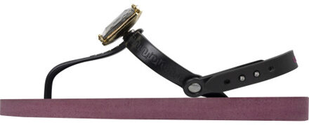 Selena diamond silver robijn Rood - 37-38