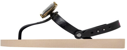 Selena diamond silver zand Beige - 41-42