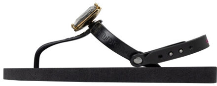 Selena diamond silver zwart - maat 35-36