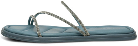 Selena Glam Sandal - Italiaanse Elegantie Shoe the Bear , Blue , Dames - 36 Eu,41 Eu,39 Eu,37 Eu,38 Eu,40 EU