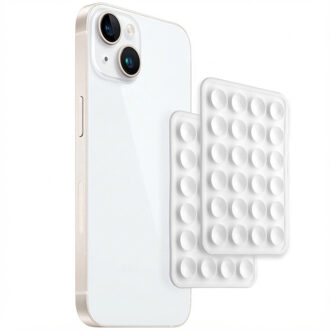 Selencia 2-Pack Telefoonhouder Zuignap - Wit - One size
