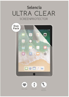 Selencia Duo Pack Screenprotector voor de Apple iPad Mini 7 (2024) / iPad Mini 6 (2021) Transparant