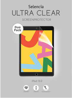 Selencia Duo Pack Screenprotector Voor De Ipad 10.2 (2019 / 2020)