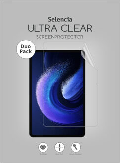 Selencia Duo Pack Screenprotector voor de Xiaomi Pad 6 / 6 Pro Transparant