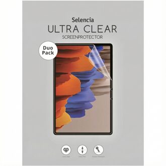 Selencia Duo Pack Ultra Clear Screenprotector Voor De Samsung Galaxy Tab S7