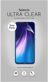 Selencia Duo Pack Ultra Clear Screenprotector Voor De Xiaomi Redmi Note 8