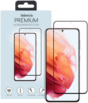 Selencia Gehard Glas Premium Screenprotector voor de Samsung Galaxy S22 / S23 Transparant
