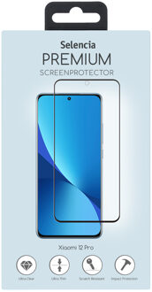 Selencia Gehard Glas Premium Screenprotector voor de Xiaomi 12 Pro Transparant