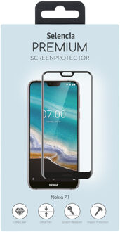 Selencia Gehard Glas Premium Screenprotector Voor Nokia 7.1