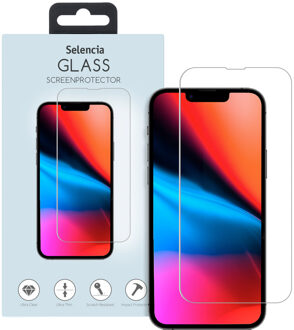 Selencia Gehard Glas Screenprotector voor de Apple iPhone 13 Pro Max / 14 Plus Transparant
