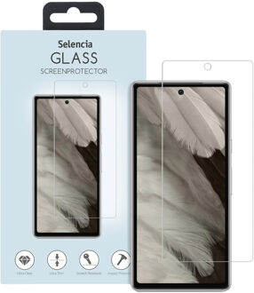 Selencia Gehard Glas Screenprotector voor de Google Pixel 7a Transparant