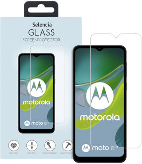 Selencia Gehard Glas Screenprotector voor de Motorola Moto E13 Transparant