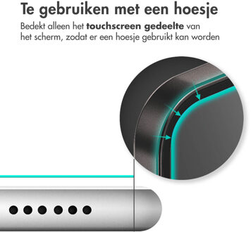 Selencia Gehard Glas Screenprotector voor de Motorola Moto E30 / E40 Transparant