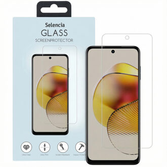 Selencia Gehard Glas Screenprotector voor de Motorola Moto G73 Transparant