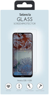 Selencia Gehard Glas Screenprotector voor de Nokia G10 / G11 / G20 / G21 / G22 Transparant
