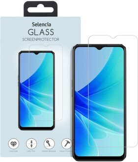 Selencia Gehard Glas Screenprotector voor de Oppo A57(s) / A77 / A78 (5G) Transparant