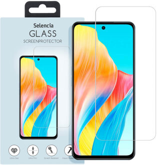 Selencia Gehard Glas Screenprotector voor de Oppo A98 / A79 / A58 Transparant
