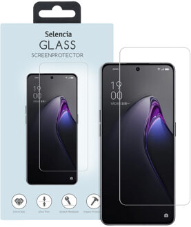 Selencia Gehard Glas Screenprotector voor de Oppo Reno 8 Pro 5G Transparant