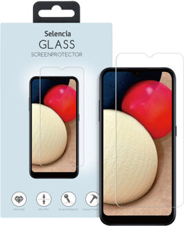 Selencia Gehard Glas Screenprotector Voor De Samsung Galaxy A02s