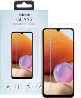 Selencia Gehard Glas Screenprotector voor de Samsung Galaxy A32 (4G)