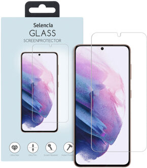 Selencia Gehard Glas Screenprotector voor de Samsung Galaxy S22 Plus / S23 Plus Transparant