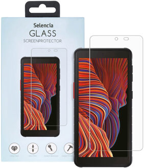 Selencia Gehard Glas Screenprotector voor de Samsung Galaxy Xcover 5