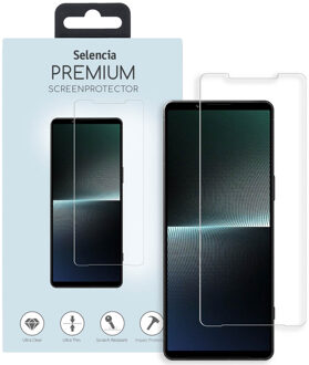 Selencia Gehard Glas Screenprotector voor de Sony Xperia 1 V Transparant