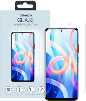 Selencia Gehard Glas Screenprotector voor de Xiaomi Poco M4 Pro 5G Transparant