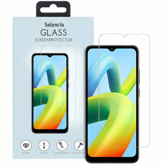 Selencia Gehard Glas Screenprotector voor de Xiaomi Redmi A1 / A2 Transparant