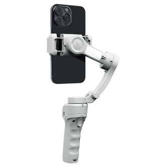 Selencia Gimbal Stabilizer met LED lamp - Slimme tracking - Tripod - Cosy Grey Grijs - 8