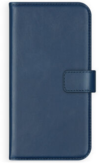 Selencia iPhone Xr hoesje bookcase - hoesje iPhone Xr bookcase - iPhone Xr bookcase - telefoonhoesje iPhone Xr - iPhone Xr hoesje siliconen - hoesje iPhone Xr apple - Leer - Blauw - Selencia Echt Lederen Bookcase