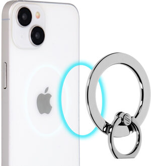 Selencia MagSafe telefoonring - Zilver - One size