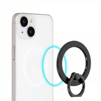 Selencia MagSafe telefoonring - Zwart - One size