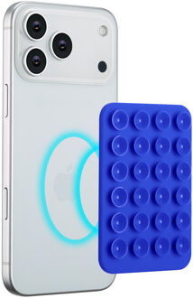 Selencia MagSafe zuignap telefoonhouder - Cobalt Blue Blauw - One size