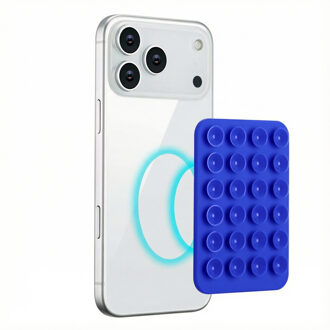 Selencia MagSafe zuignap telefoonhouder - Cobalt Blue Blauw - One size