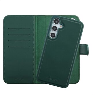 Selencia Olyn Uitneembare Bookcase met MagSafe voor de Samsung Galaxy A35 / A55 - Groen