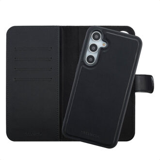 Selencia Olyn Uitneembare Bookcase met MagSafe voor de Samsung Galaxy A35 / A55 - Zwart